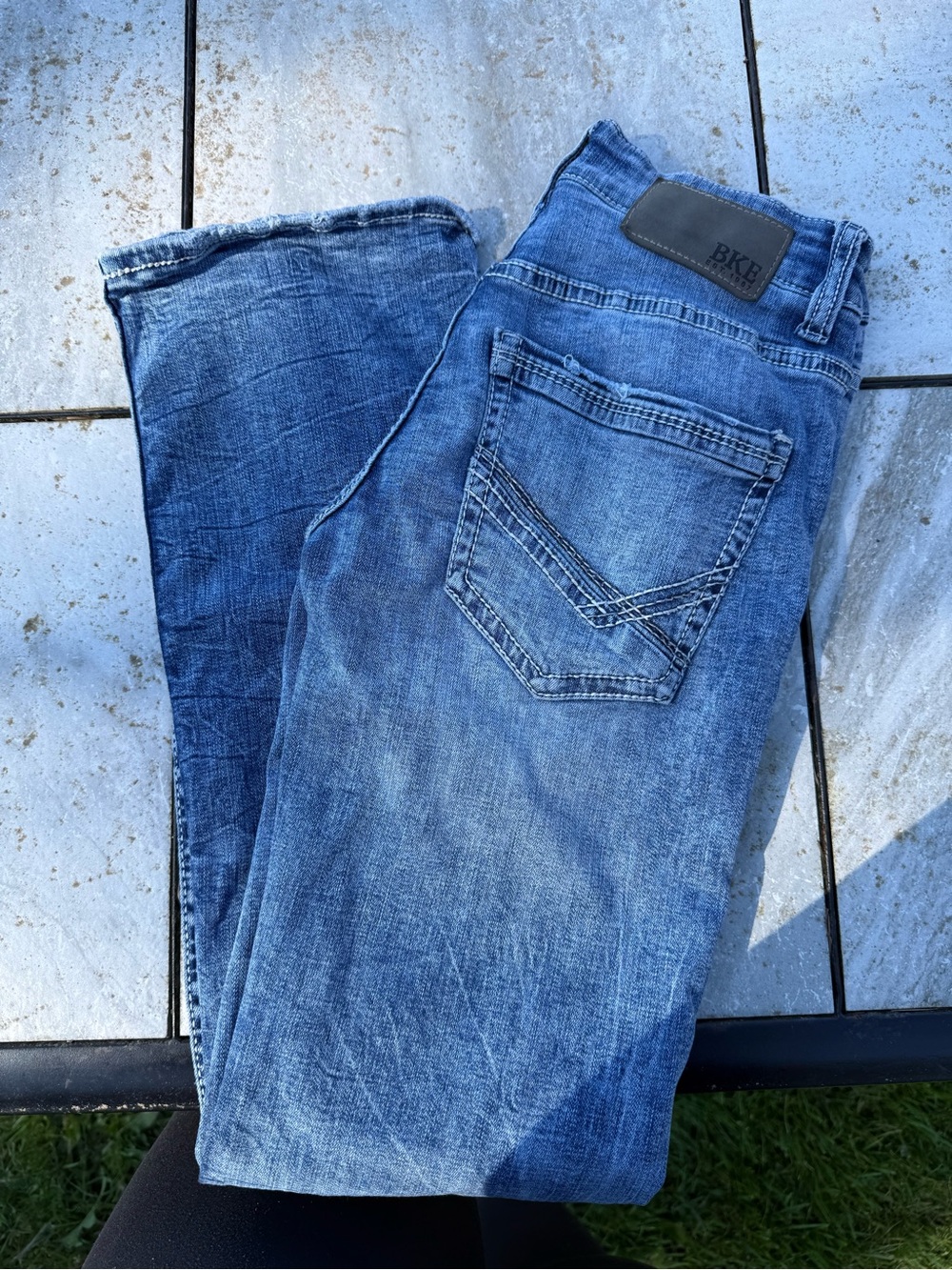 BKE Men’s Blue Aiden straight